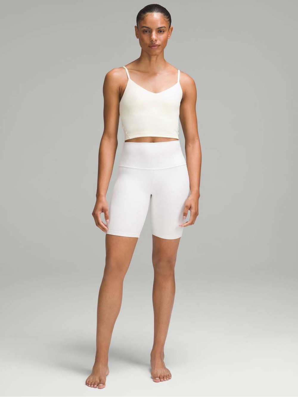 Lululemon Align Cropped Cami Tank Sundance Butter Yellow Size 2